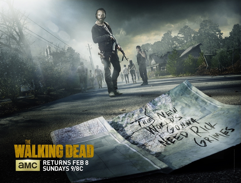 Ψάχνοντας για στοιχεία στο νέο poster του The Walking Dead