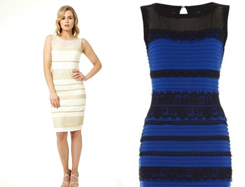 #TheDress: Tώρα διαθέσιμο και σε λευκό- χρυσό! Εσύ ποιο προτιμάς; 