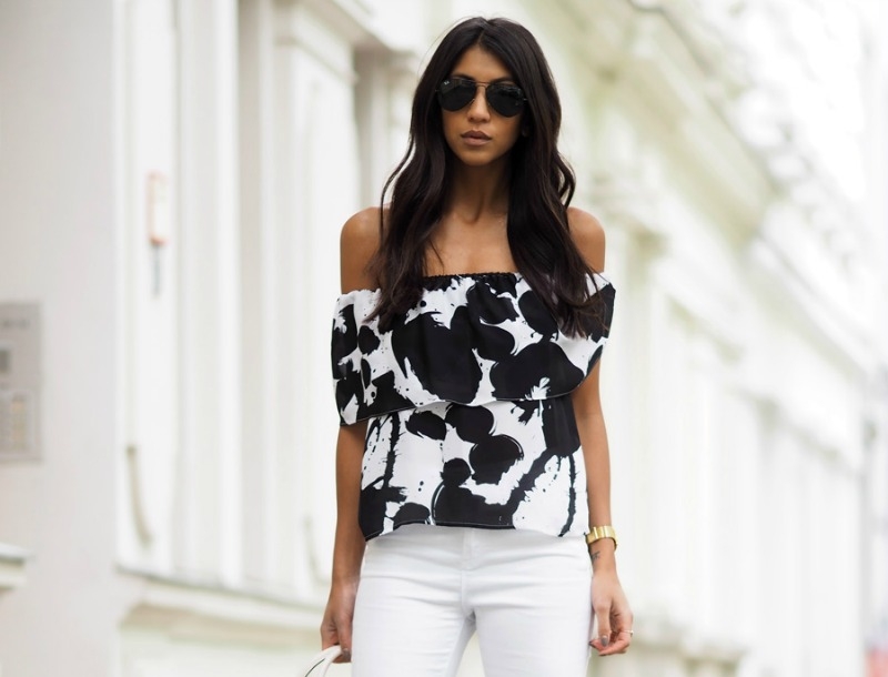 3 τρόποι να φορέσεις το black & white τοπ