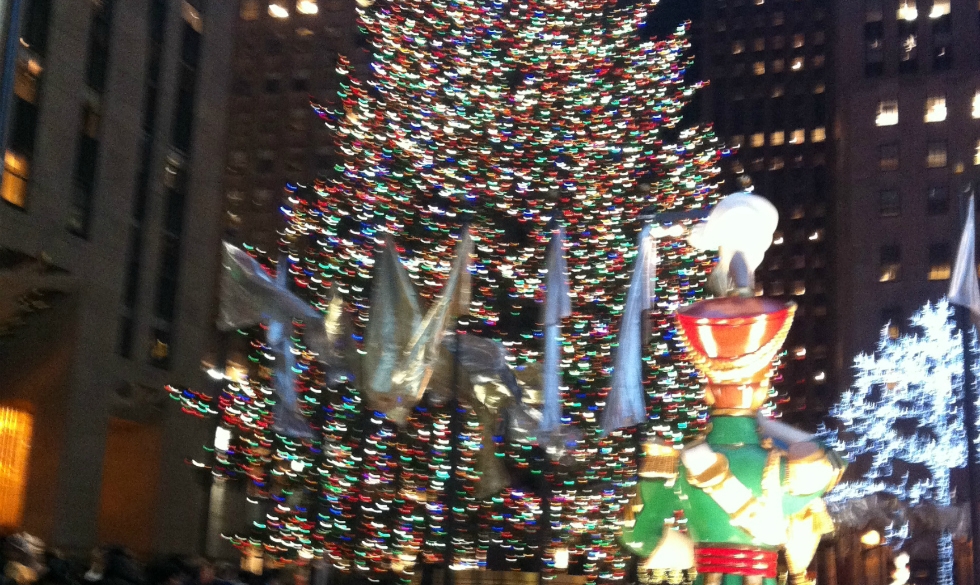 Η Ματίνα Δεμελή φωτογραφίζει τη χριστουγεννιάτικη Νέα Υόρκη! 