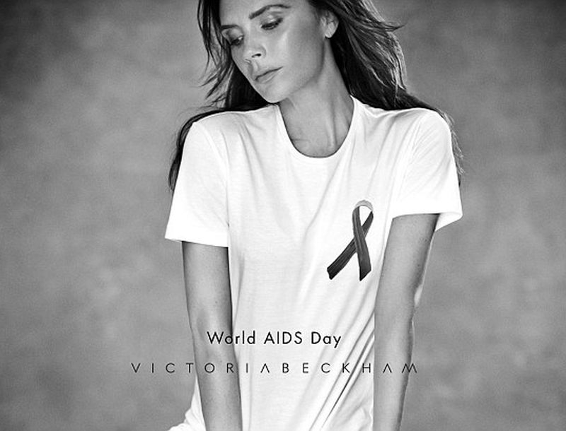 H Victoria Beckham στη μάχη κατά του AIDS