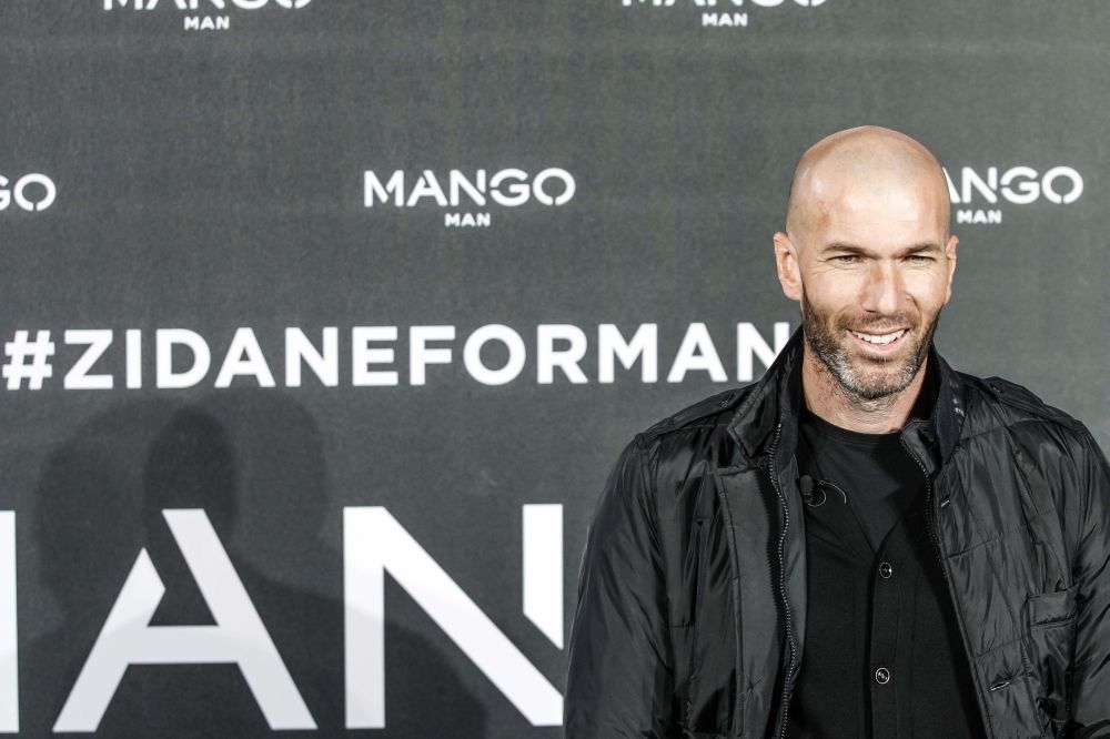 Ο γοητευτικός Zinedine Zidane στην παρουσίαση της Mango